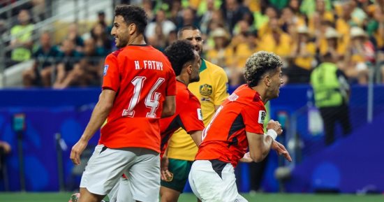منتخب مصر يحافظ على التقدم أمام أستراليا 1-0 بعد 30 دقيقة.. صور 