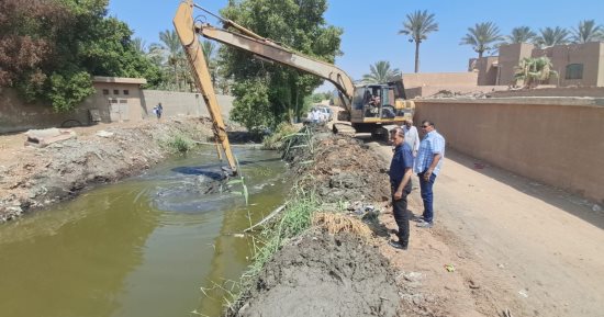 بدء ثانى أيام البحث عن تمساح شبرامنت بالجيزة.. واستمرار تمشيط مصرف الجنينة