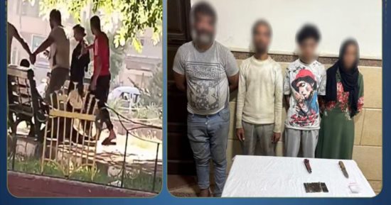 ضبط فتاة تحمل سلاح وتحريز مخدرات بمشاجرة الإسماعيلية.. فيديو