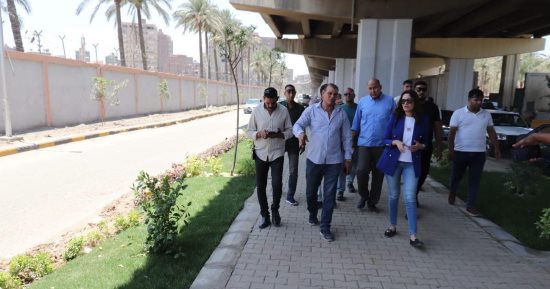 نائب محافظ الجيزة تتابع أعمال التطوير بعدد من القطاعات بحى بولاق الدكرور