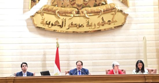 أبو العينين: السلام بوابة التنمية وندعو لمرحلة من التكامل الاقتصادى الأورومتوسطى