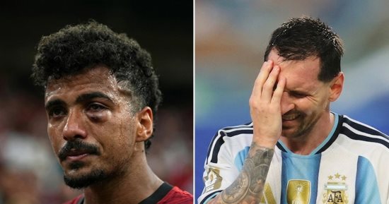 بعد إصابة الرأس.. هل يواجه ميسي مصير حسام عبد المجيد بمنع اللعب وفقا لقواعد الفيفا؟