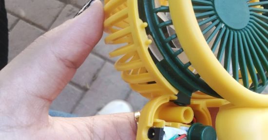ضبط سماعة غش داخل مروحة بحوزة طالبة ثانوية بقنا