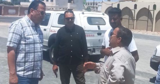 رئيس مدينة دهب يتابع مشروعات تطوير الطرق استعدادا للخطة الاستثمارية الجديدة