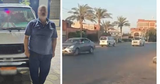 الداخلية تضبط المتهم بالسير عكس الاتجاه لاختصار الطريق فى البحيرة