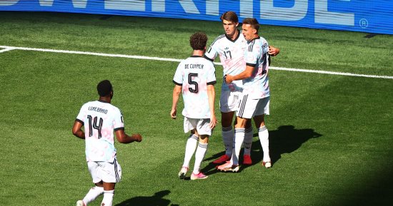 بلجيكا تتقدم على أمريكا 2-1 فى الشوط الأول