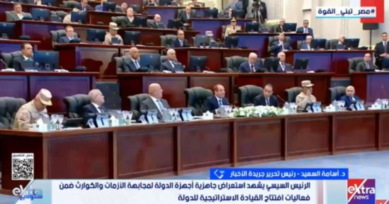 أسامة السعيد: استباق الأزمات يعكس تطور الدولة الحديثة