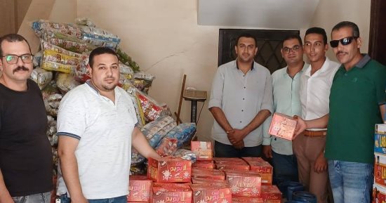 ضبط 9840 عبوة آيس كريم مجهولة المصدر و32 مخالفة تموينية بسوهاج