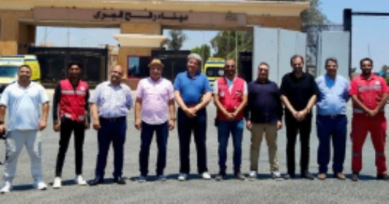 المنظمة العربية لحقوق الإنسان توثق من العريش شهادات جرحى غزة وتكشف تعنت الاحتلال بمخرجات كرم أبو سالم الإغاثية.. استمرار جريمة الإبادة ومخطط التهجير القسري.. وتؤكد: مصر تتحمل العبء الإنساني الأكبر