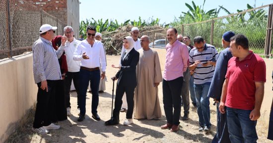 رئيس مياه القليوبية يتابع موقف خدمات مياه الشرب والصرف بقرى دجوى وساحل دجوى