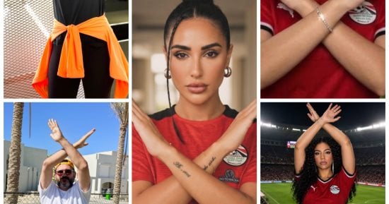 على طريقة حسام حسن.. فنانون مصريون يدعمون المنتخب برسالة لا للعنصرية