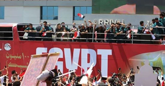 ماذا قال وزير الشباب عن المتحدة للرياضة بعد استقبال المنتخب؟