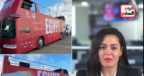 توافد الجماهير على مدينة العلمين الجديدة لاستقبال بعثة منتخب مصر