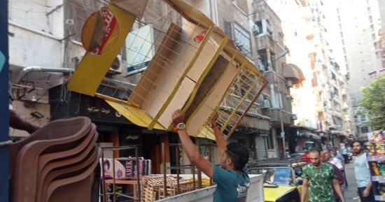 محافظ الإسكندرية: إزالة 689 حالة إشغال و60 سقيفة صاج وغلق 4 منشآت مخالفة