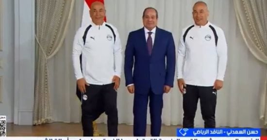 الرئيس السيسي لحسام وإبراهيم حسن: المسؤولين عننا لازم يكونوا مننا