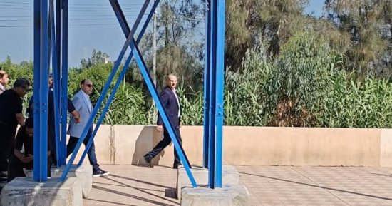 محافظ الغربية يتابع حادث خروج عربة قطار عن القضبان بمحطة محلة روح بطنطا