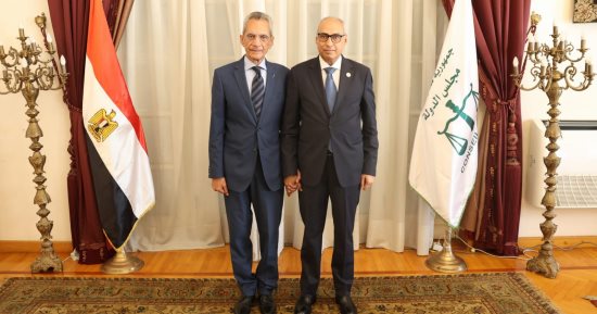 رئيس مجلس الدولة يستقبل وزير الشئون النيابية لتهنئته بتولي مهام منصبه