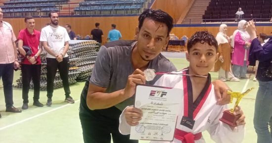 حكاية بطل.. مروان أيمن يخطف برونزية الجمهورية للتايكوندو تحت 10 سنوات