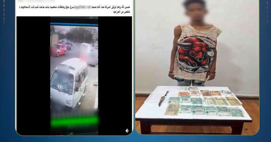 ضبط لص سرق أموالا من سيارة متوقفة في الإسماعيلية.. فيديو