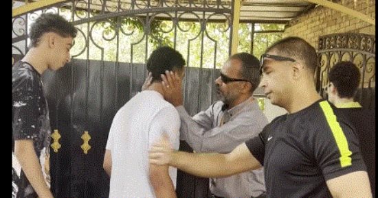 تفتيش طلاب الثانوية العامة من أمام اللجان قبل امتحان الرياضيات البحتة