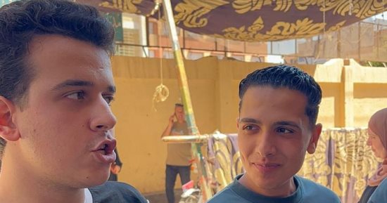 ارتياح بين طلاب الثانوية العامة بالدقهلية بعد أداء مادة الرياضيات البحتة
