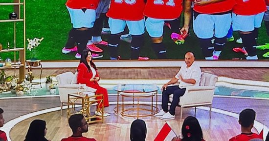 شاهد.. حسام حسن يكشف عمّا دار مع لاعبي المنتخب بين شوطي مباراة نيوزيلندا