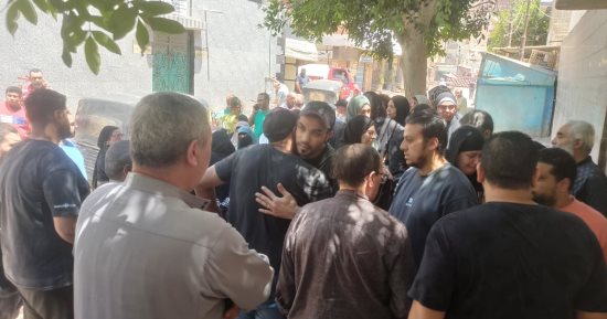 تشييع جثمان طفل توفى أثناء التدريب بحمام سباحة نادى غزل المحلة