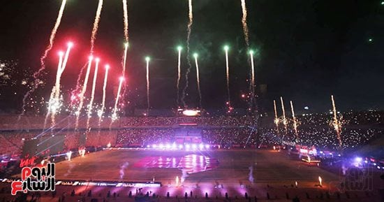 100 مليون شكرا.. استاد القاهرة يشتعل بالجماهير فى حب مصر والمنتخب