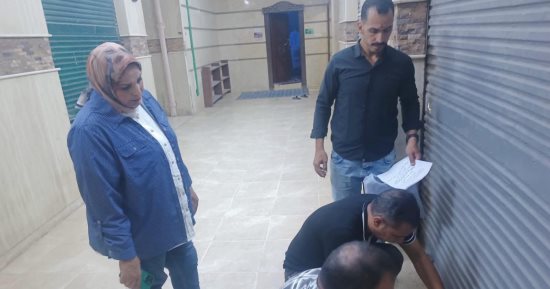محافظ سوهاج: حملة لفحص تراخيص المحلات التجارية وغلق وتشميع محل بحى شرق