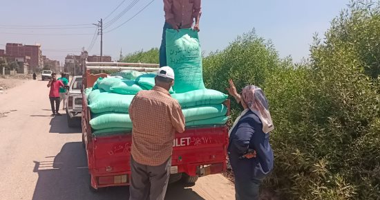 إحباط تهريب 2.5 طن دقيق بلدي مدعم من أحد المخابز بالقناطر الخيرية