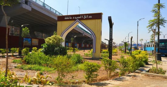 هيئة نظافة القاهرة تطور محور صلاح سالم والفسطاط ومحيط مساجد آل البيت.. صور