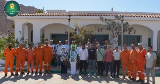 وزارة التنمية المحلية تنظم تدريبا لرفع جاهزية فرق مكافحة التلوث البحرى بالزيت