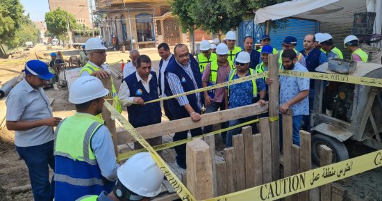 رئيس مياه سوهاج يتفقد أعمال تنفيذ مشروعات تأهيل محطة غرب بتكلفة 3.6 مليار جنيه