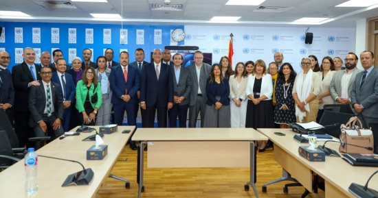 برنامج الأمم المتحدة الإنمائي يكرم باسل رحمي بمناسبة انتهاء فترة رئاسته لجهاز تنمية المشروعات