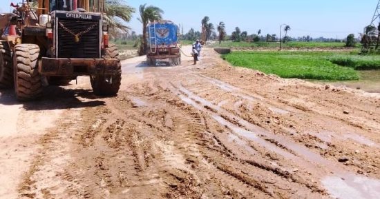 إنشاء طريق العرابة لربط محور سيد طنطاوي بالطريق الصحراوي الغربي ومعبد أبيدوس