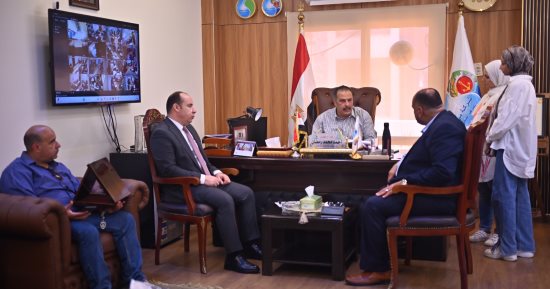 رئيس مياه القناة ونقيب مهندسي الإسماعيلية يبحثان تعزيز الشراكة