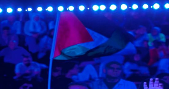 فلسطين حاضرة بقوة فى الفان زون بالعاصمة الجديدة