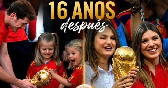 صورتين بينهما 16 عاما.. الأميرتان ليونور وصوفيا تعيدان لمسة الطفولة بكأس العالم