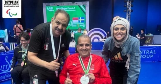 اللجنة البارالمبية تشيد بنتائج تنس الطاولة في بطولة تايلاند الدولية 