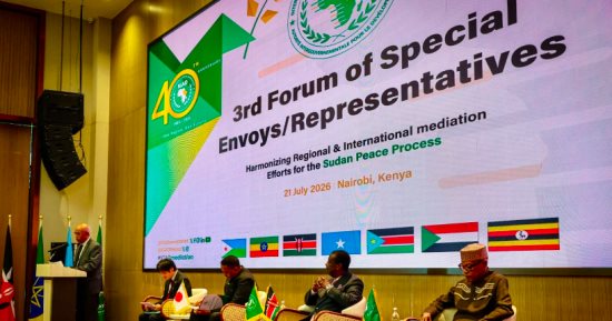 "إيجاد" تعقد الاجتماع الثالث للمبعوثين الدوليين المعنيين بالسودان