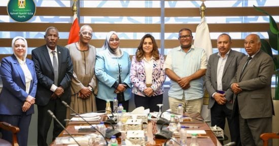 منال عوض تبحث مع برلمانيين احتياجات المواطنين وتوجه بسرعة الاستجابة للطلبات
