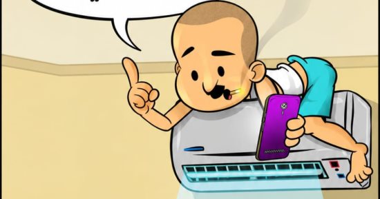 موجة الحر الشديدة فى كاريكاتير "اليوم السابع"