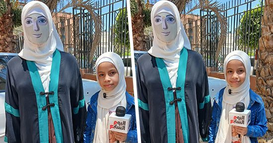 ابتكار مصرى جديد.. طفلة من الشرقية تصمم روبوتا للإجابة عن الأسئلة الدينية «فيديو»
