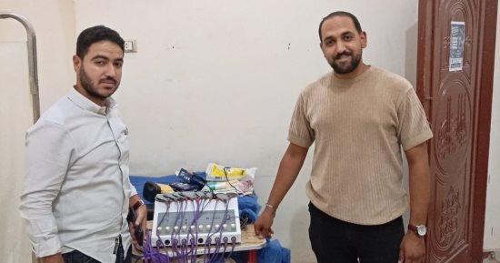 ضبط فتاة تنتحل صفة أخصائي علاج طبيعي داخل مركز غير مرخص بجهينة