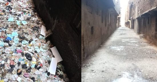 استجابة لشكوى الأهالى.. رفع المخلفات من شارع عبيد همام فى إمبابة