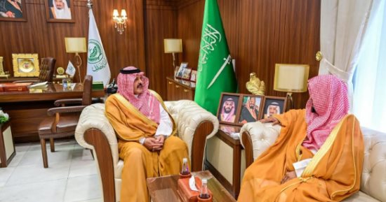 أمير حائل يستقبل رئيس النيابة العامة بالمنطقة المعيّن حديثًا