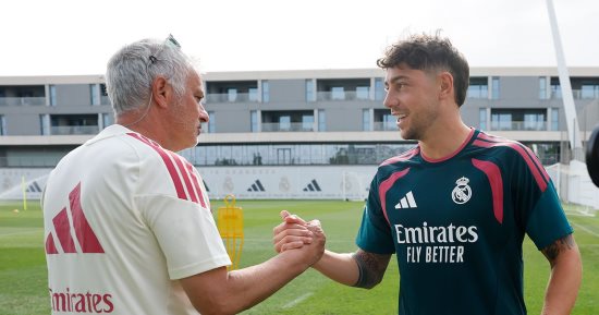 فالفيردي يعود إلى تدريبات ريال مدريد.. واستقبال خاص من مورينيو