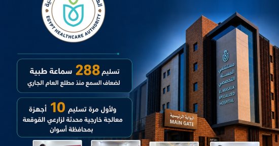 إنهاء قوائم انتظار السمعيات بأسوان وتسليم 288 سماعة و10 أجهزة قوقعة محدثة