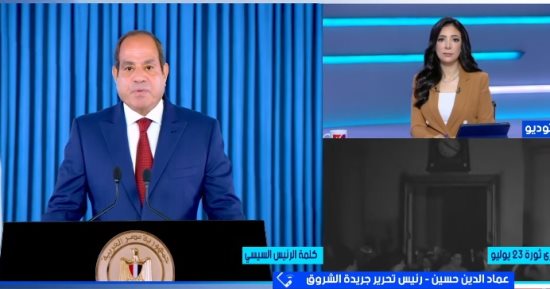 عماد الدين حسين: الرئيس السيسي بعث رسائل عظيمة خلال كلمته فى ذكرى ثورة يوليو
