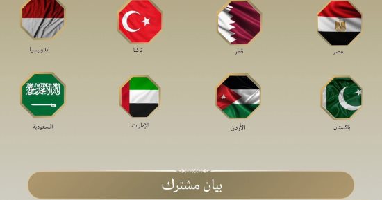 مصر و7 دول تدين اقتحامات الأقصى وتحذر من تقويض حل الدولتين